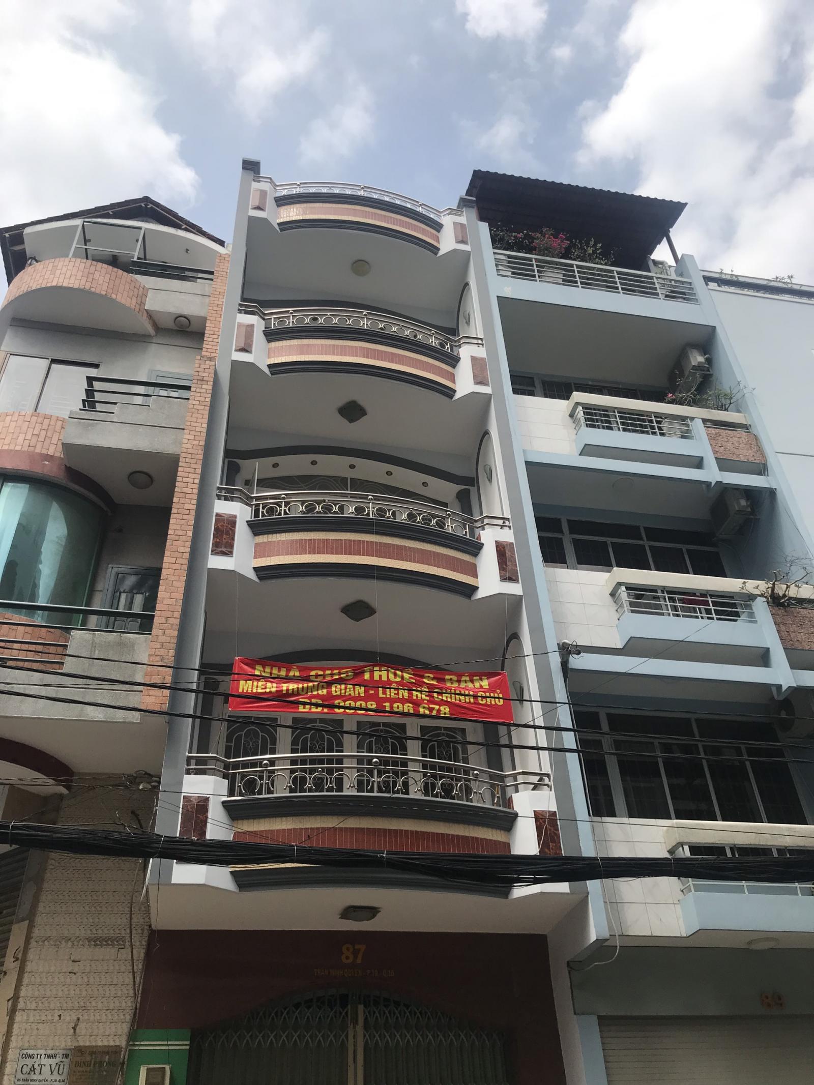 Bán tòa nhà hầm 9 lầu đường Ba Tháng Hai ngay Hà Đô Q. 10, DT: 8x19m, HDT: 324,24 triệu, giá 125 tỷ