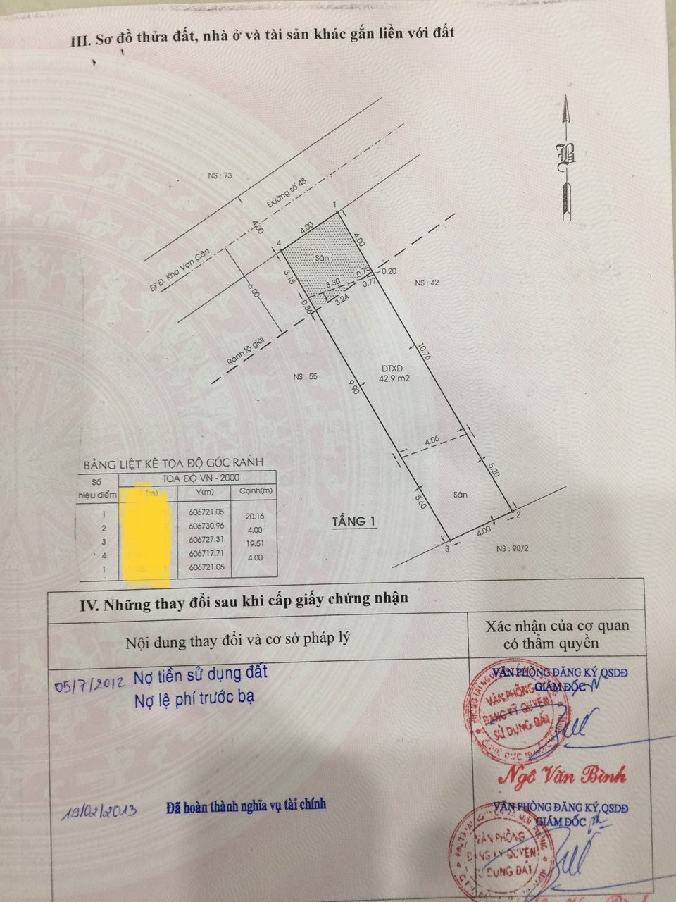 RẤT CẦN BÁN Mặt Tiền Đường số 48 HBC Thủ Đức cần bán gấp 79m2 5,2 tỷ - bằng định giá ngân hàng