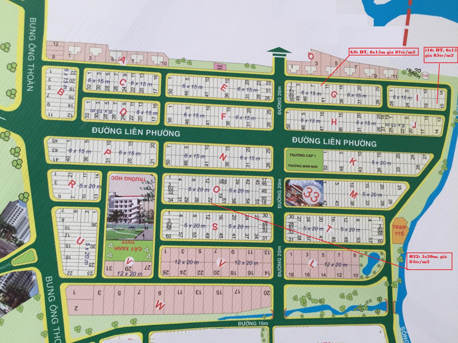 Bán đất nền dự án tại Dự án Khu dân cư Sở Văn Hóa Thông Tin, Quận 9, Hồ Chí Minh diện tích 100m2 giá 72 Triệu/m²