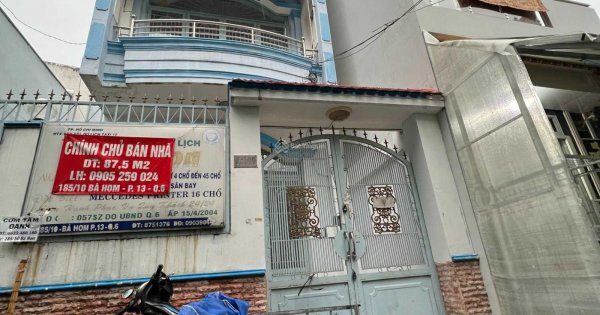 Bán nhà Mặt tiền Bà Hom, 4 x 25m nở hậu, chỉ 17 ỷ 5 còn tl, Q.6