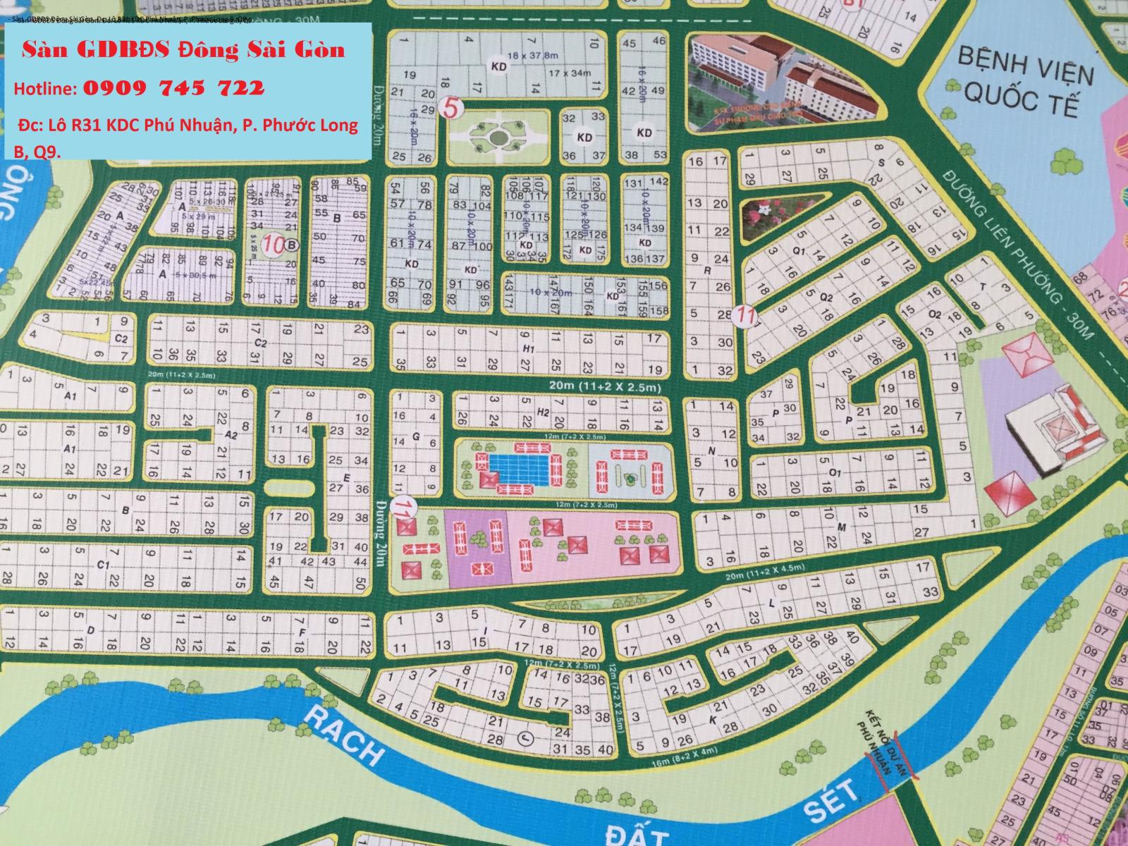 Chuyên giới thiệu mua bán đất dự án Phú Nhuận, Phước Long B, Q9