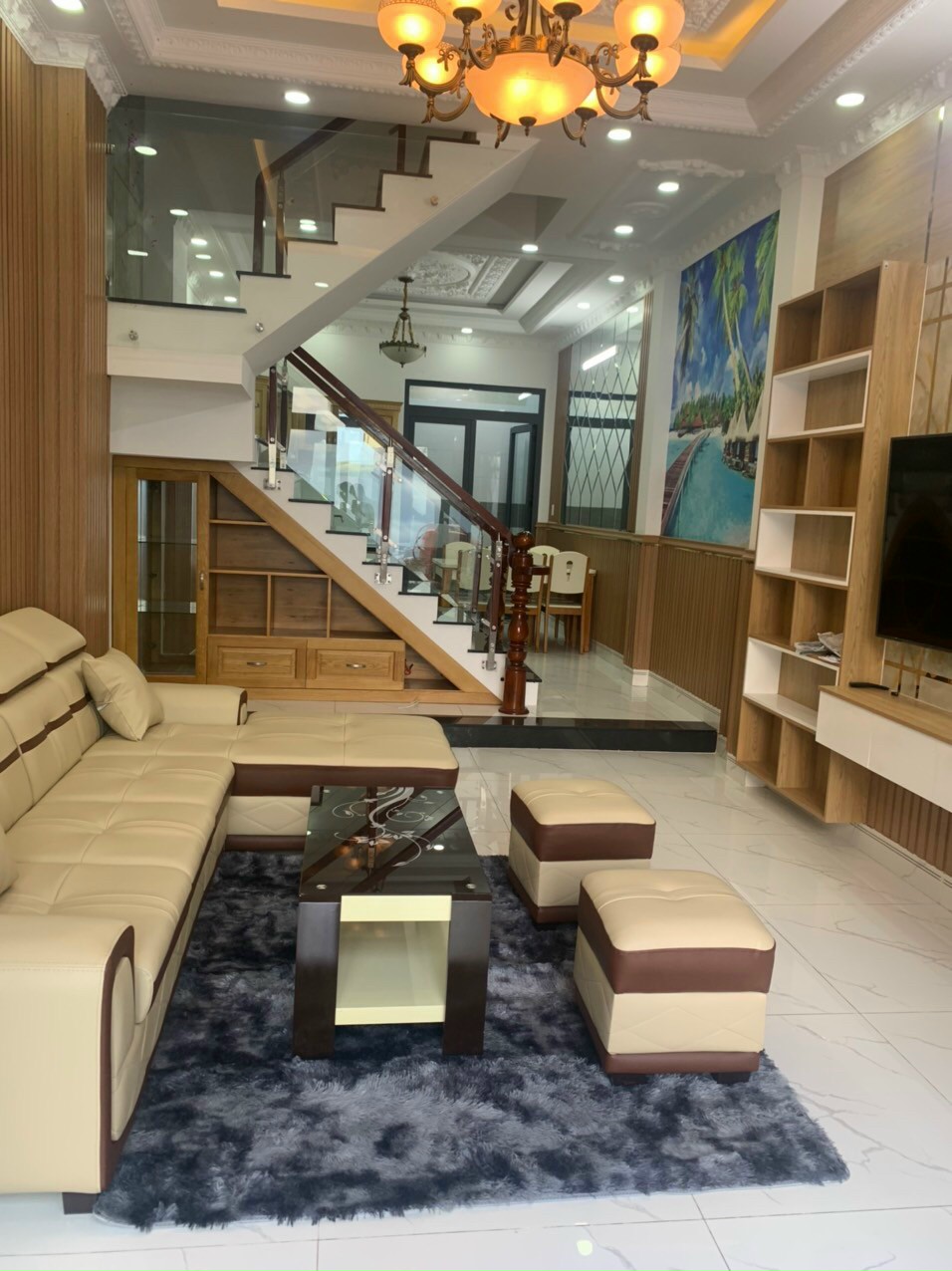 Bán nhà mới Full nội thất hẻm 6m Huỳnh Tấn Phát, NB, dt 4x13m, 3 lầu, ST. Giá 5,8 tỷ