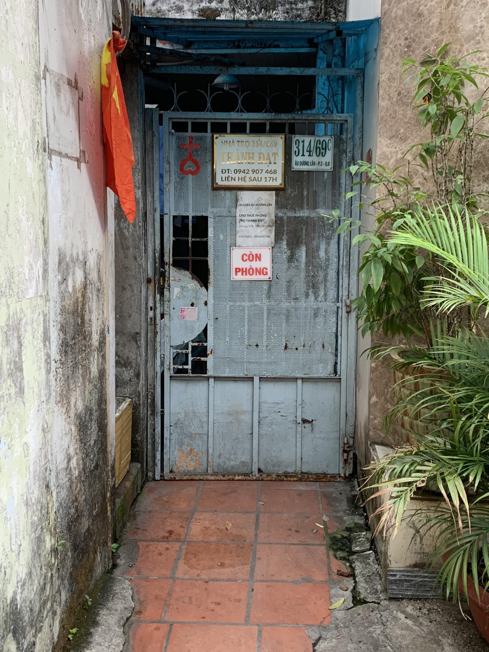 BÁN NHÀ 314/69C ÂU DƯƠNG LÂN, P3, Q8, TP HCM