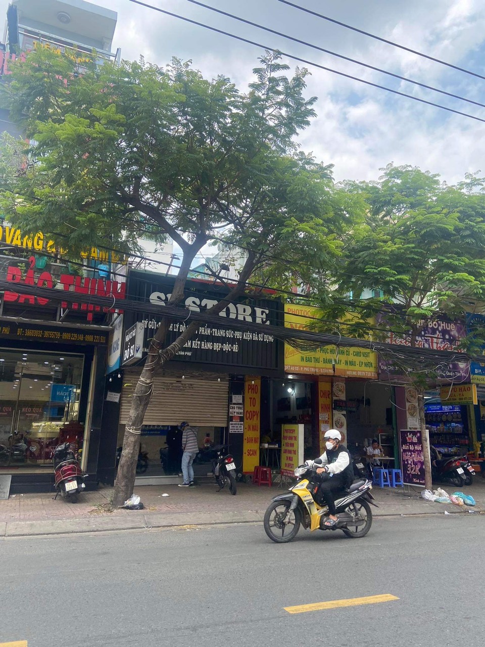 Bán nhà mặt tiền 351 Âu Cơ, phường Phú Trung, Quận Tân Phú.