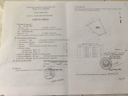 BÁN NHÀ ĐƯỜNG VÕ THỊ PHẢI, P. THỚI AN, Q.12