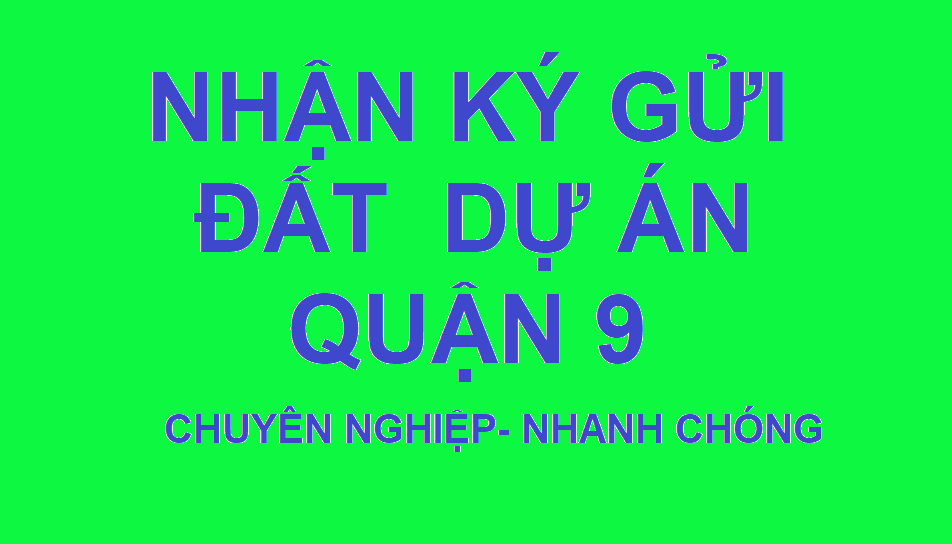 Bán  nhanh 4 nền đất thuộc dự án KDC Thời Báo Kinh Tế, đường Bưng Ông Thoàn, P. Phú Hữu Q9.