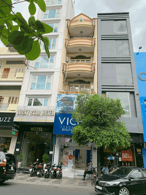 Bán nhà mặt tiền đường Thiên Phước - Lý Thường Kiệt. Nhà 4 lầu, có HĐT 50 triệu