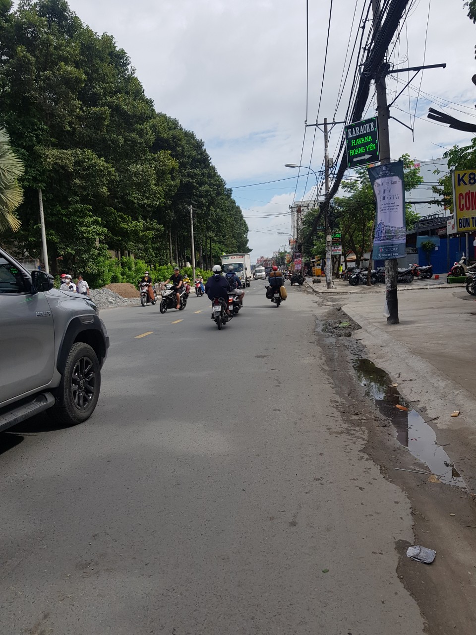 Bán nhà mặt tiền đường Lê Văn Khương, Phường Hiệp Thành, Q12. TP HCM. - Diện tích: 4,1m x 27m.