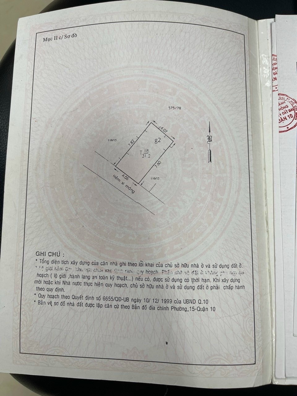 Bán nhà hẻm 116 Tô Hiến Thành, P15, Q10.