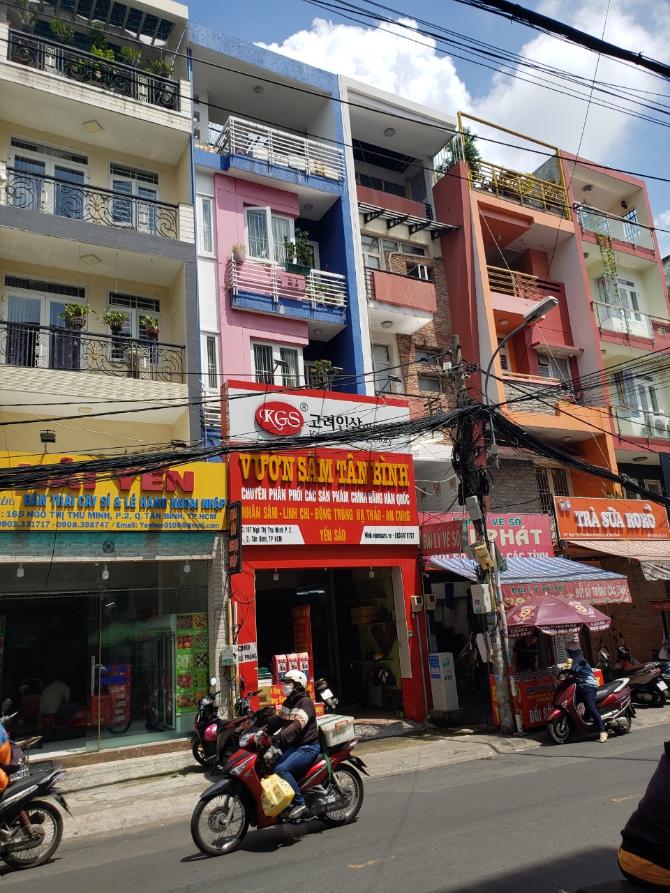 Bán nhà mặt tiền Ngô Thị Thu Minh, P2, Tân Bình; DT: 4x22m, nở hậu 8m; nhà 4 tầng