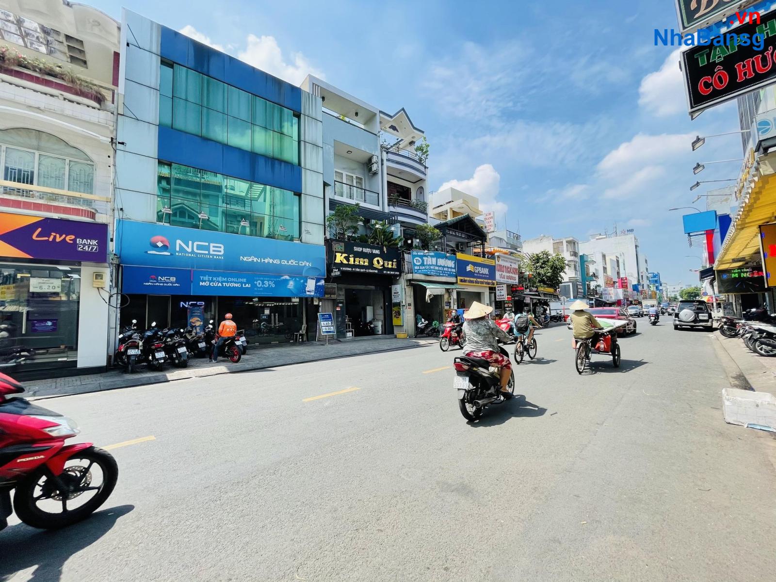 Bán nhà Tân Hương,Tân Phú.60m2,hẻm 8m xe hơi quay đầu,hướng đông 7,8tỷ