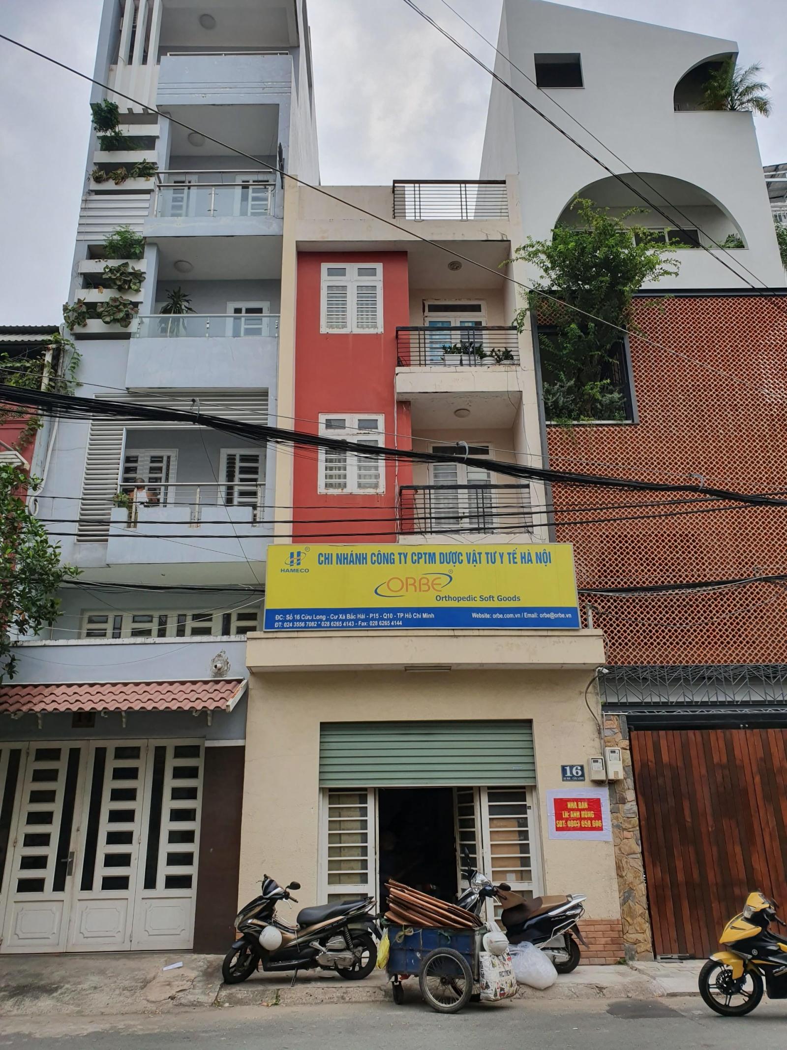 Bán nhà mặt tiền Trường Sơn ngay Cách Mạng Tháng Tám, Q10, DT: 6.5 x 14m nhà cấp 4 giá 33 tỷ