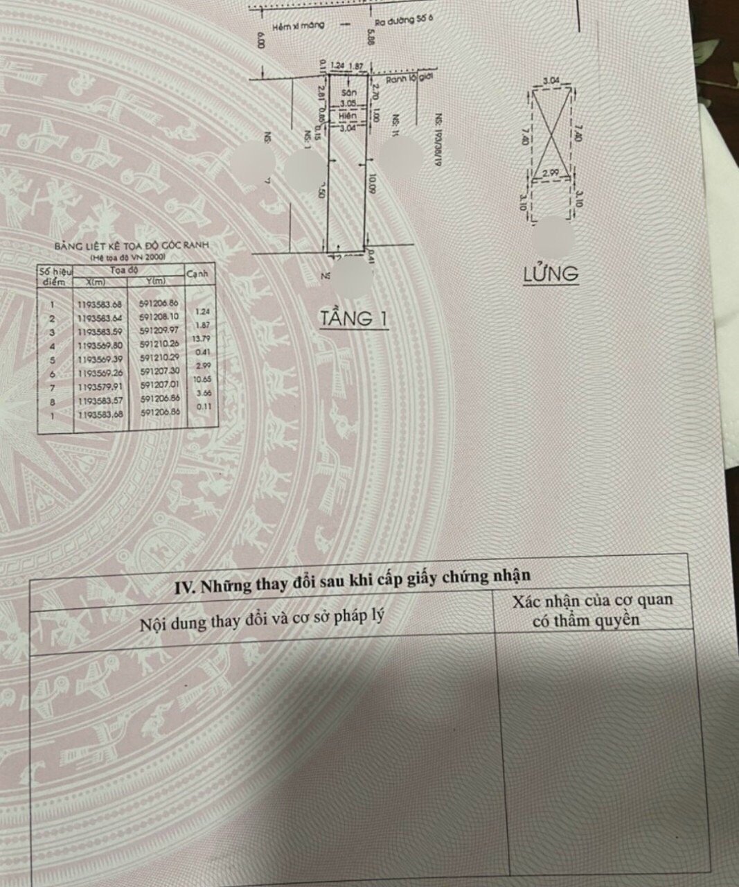 CHÍNH CHỦ BÁN NHÀ 193/38/23 ĐƯỜNG SỐ 6, BÌNH HƯNG HOÀ B, Q.BÌNH TÂN