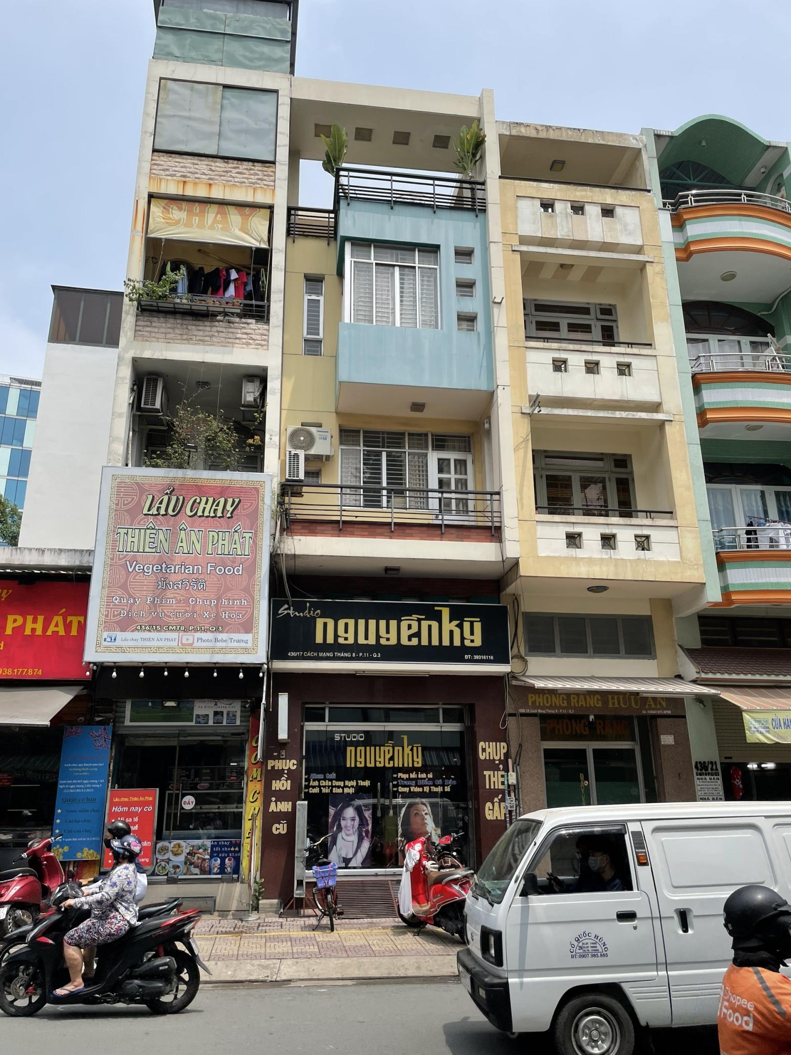 Bán nhà mặt tiền đường Cách Mạng Tháng Tám, Tân Bình, 4.5*20m, nở hậu: 6m, 3 tầng,  giá 24 tỷ