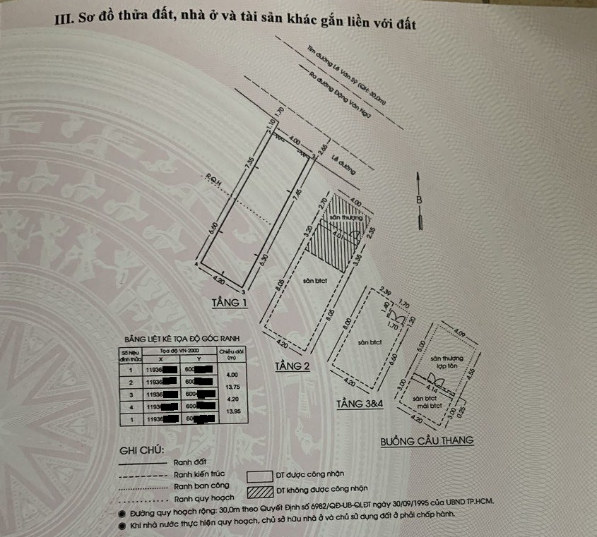 Bán gấp nhà mặt tiền Lê Văn Sỹ, DT 4.2x15, 4 tầng, 22,8 tỷ