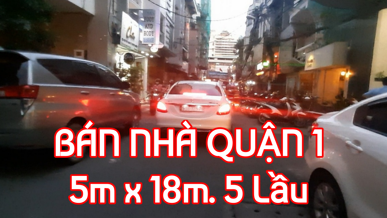 Bán nhà Nguyễn Thị Minh Khai. Quận 1, Hẻm 12m. 5 Lầu. Giá 25 Tỷ