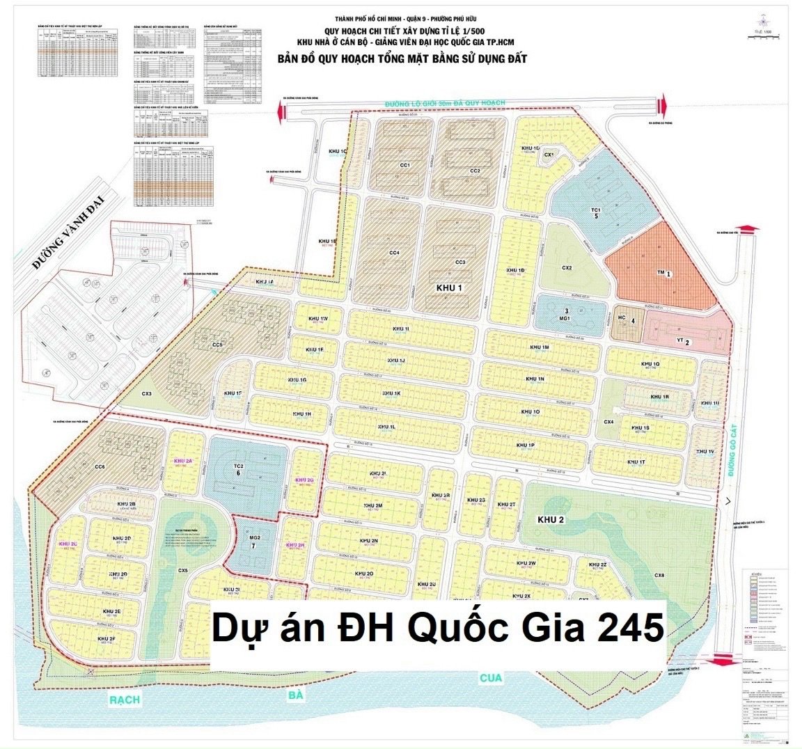 Mua bán nhanh đất nền dự án ĐH Quốc Gia 245 phường Phú Hữu Quận 9 Tp .Thủ Đức. Chuẩn bị ra sổ