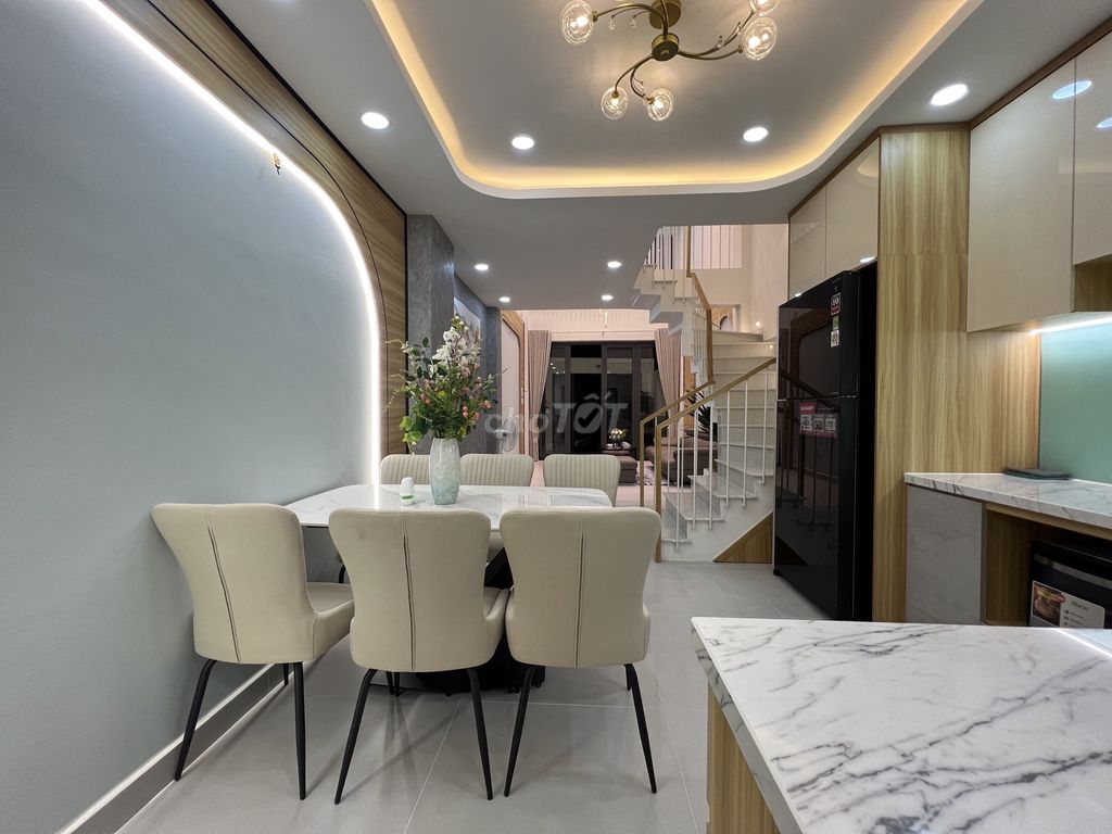 HXH 350 Nguyễn Văn Lượng - 4m x 16m 5 Tầng Nhà mới
