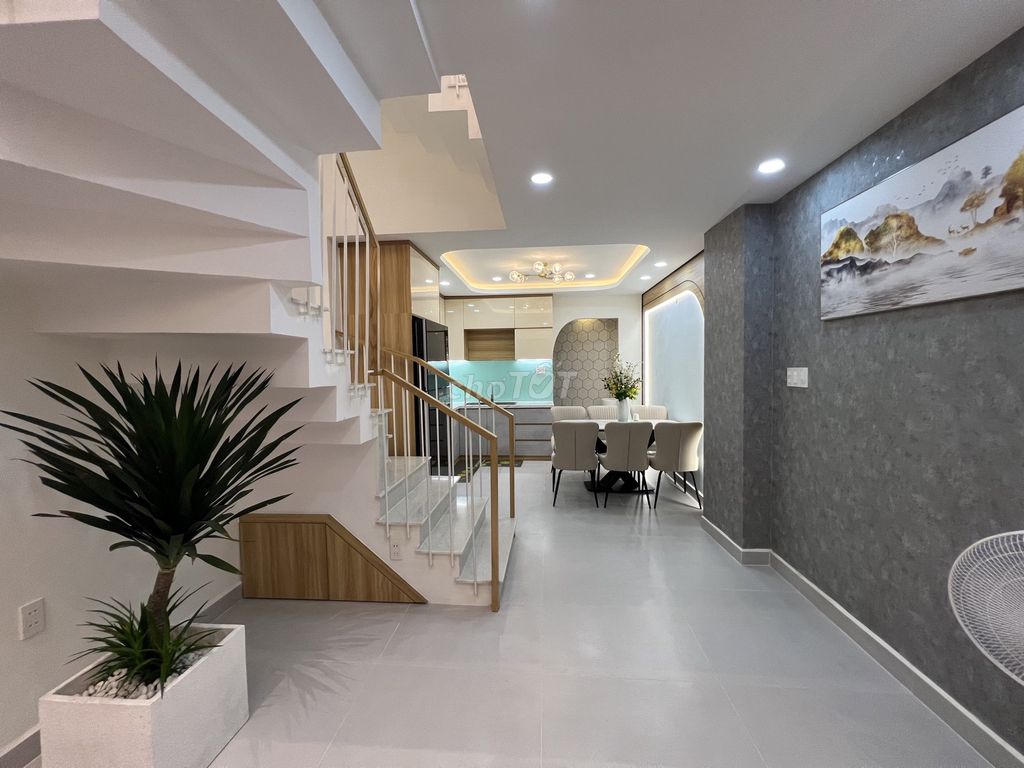 HXH 350 Nguyễn Văn Lượng - 4m x 16m 5 Tầng Nhà mới