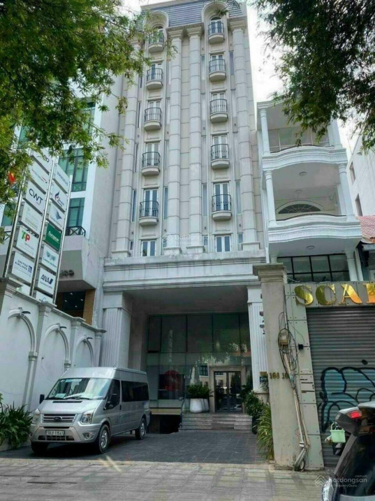 Bán building mặt tiền Nguyễn Văn Trỗi, Phú Nhuận, 8.1x25m, hầm 9 tầng, HĐT 330tr/tháng 0917331788