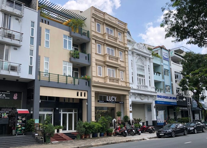 Bán nhà phố mặt đường đôi Hà Huy Tập vị trí đẹp nhất tại Phú Mỹ Hưng dt 7x18m giá chỉ có 45 tỷ rẻ nhất thị trường.