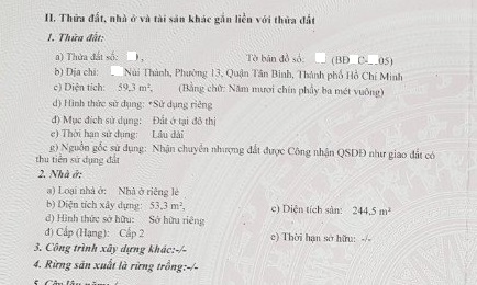 Bán Gấp Lo Công Việc MT Núi Thành, P13, Tân Bình ; 3.6x16m, Hầm 6 Lầu- 13.5 tỷ TL