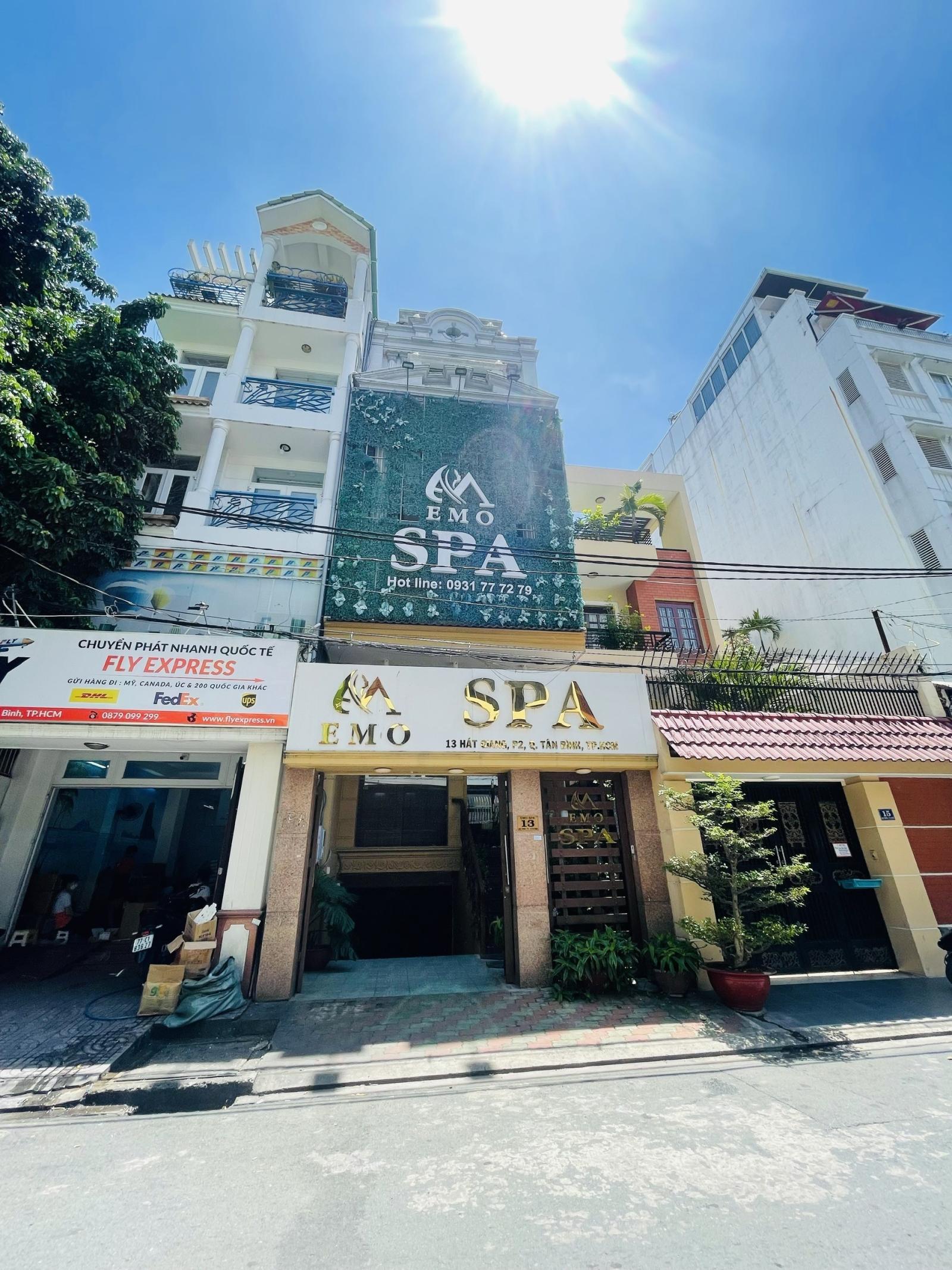 Nợ bank bán nhà MT Trường Sơn, P4 Tân Bình (6x30m), trệt 4 lầu, giảm còn 36 tỷ-0931.977.456 