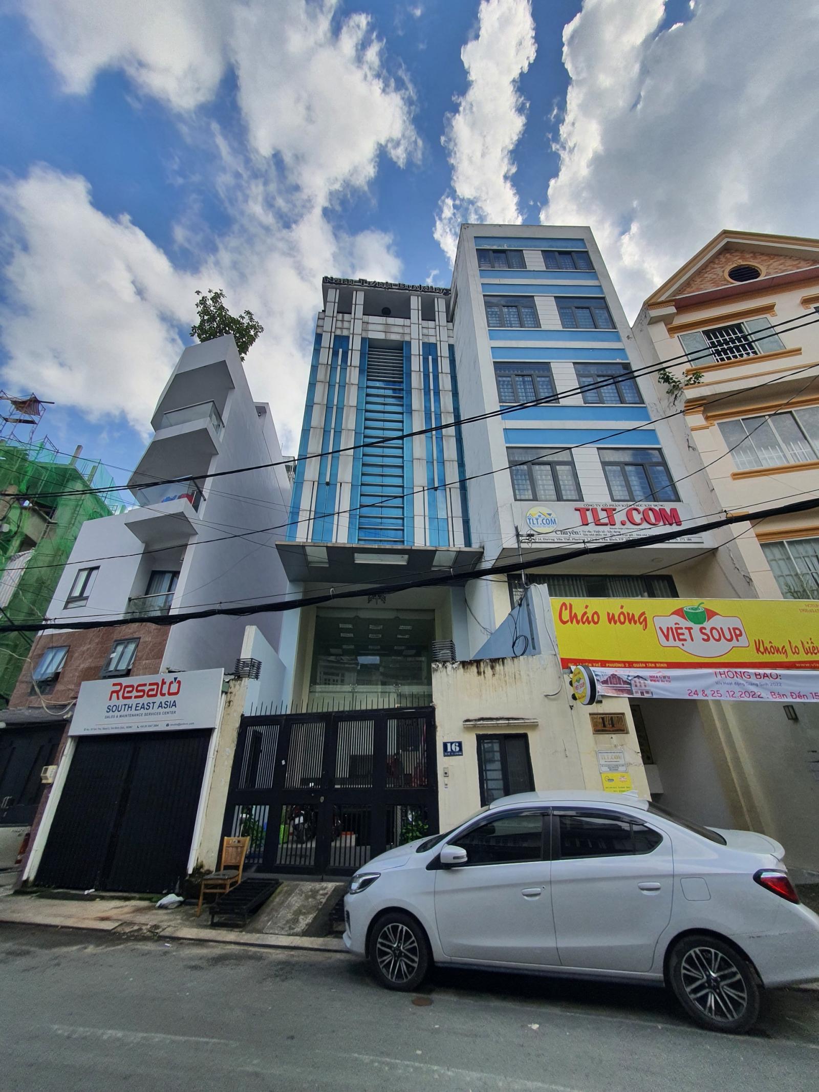 Building Hầm - 7 tầng, HĐT 100tr/tháng khu sân bay phường 2, Tân Bình