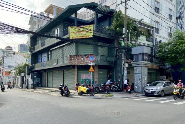 Cho thuê nhà căn góc 2 mặt tiền Lê Thị Hồng Gấm và Yersin, Quận 1 - 8x20m, T 5L. Giá 152 triệu