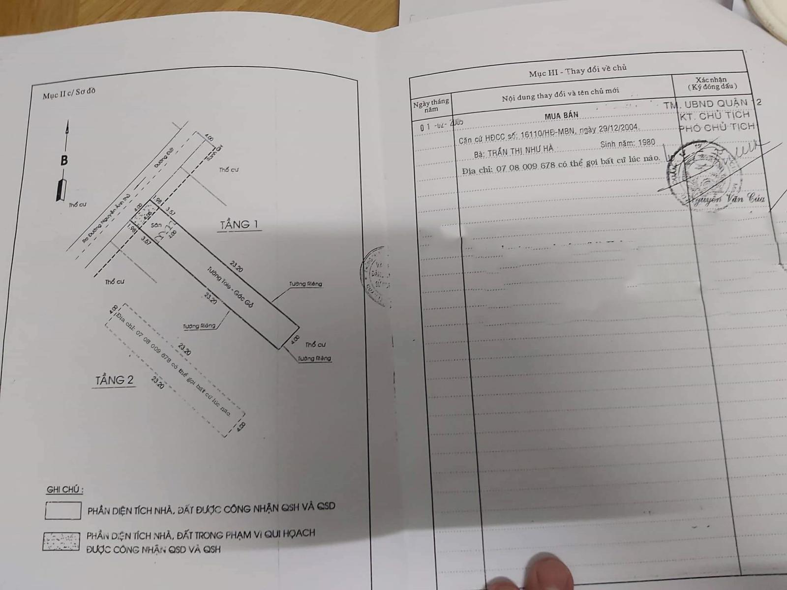 Gấp bán nhà HXH ngay ngã Tư Trung Chánh, Song Hành 115m2 Quận 12