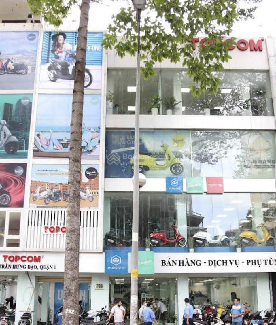 Kẹt bank bán MT 418 Trần Hưng Đạo P. NCT, Quận 1 - 8.5x18m CN: 140m2 5 lầu HĐT: 280 tr/th 80 tỷ TL