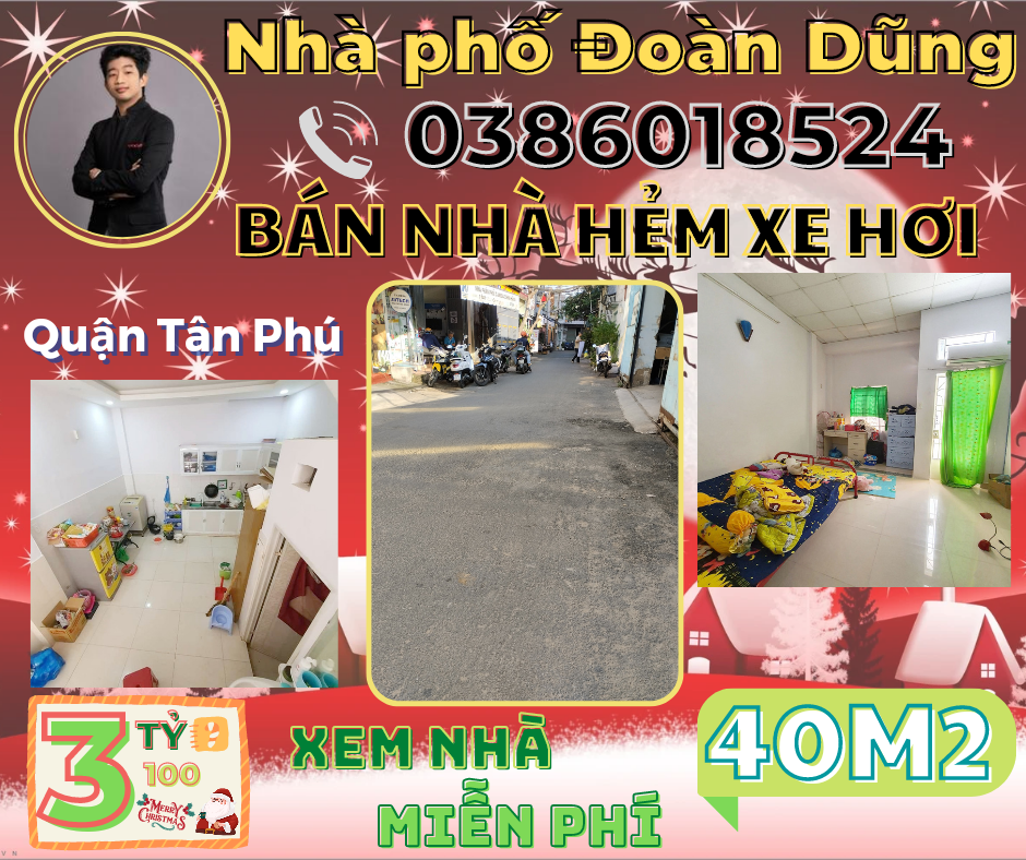 Bán nhà gần UBND Quận Tân phú chỉ 3 tỷ 1 - Liên hệ: 0386018524.