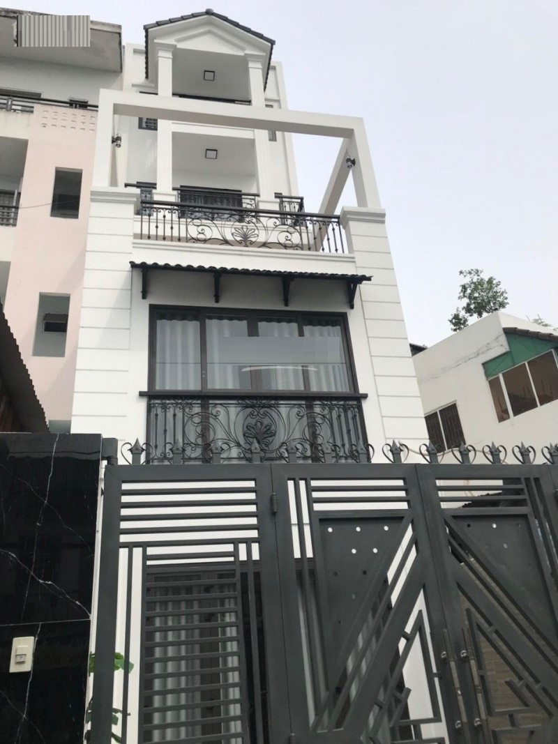 Bán nhà mới xây HXH yên Tĩnh đường Thành Thái,Q.10.DT: 6,5x17m,110m2,Hầm lửng, 3 lầu. Gía: 36 tỷ