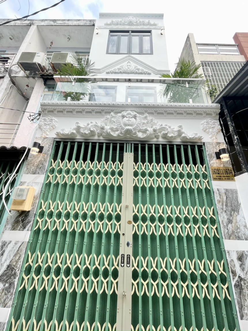 Bán nhà khu vip hẻm 1716 Huỳnh Tấn Phát Nhà Bè, dt 3x8,5m, 2 lầu, 3pn, 2wc, giá 2,35 tỷ.