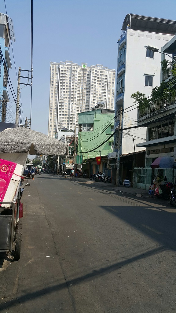 nhà mặt tiền gần Chu Văn An-Gia Phú P1 Q6(5.3mx16.5m)3 tầng giá bán 21 tỷ