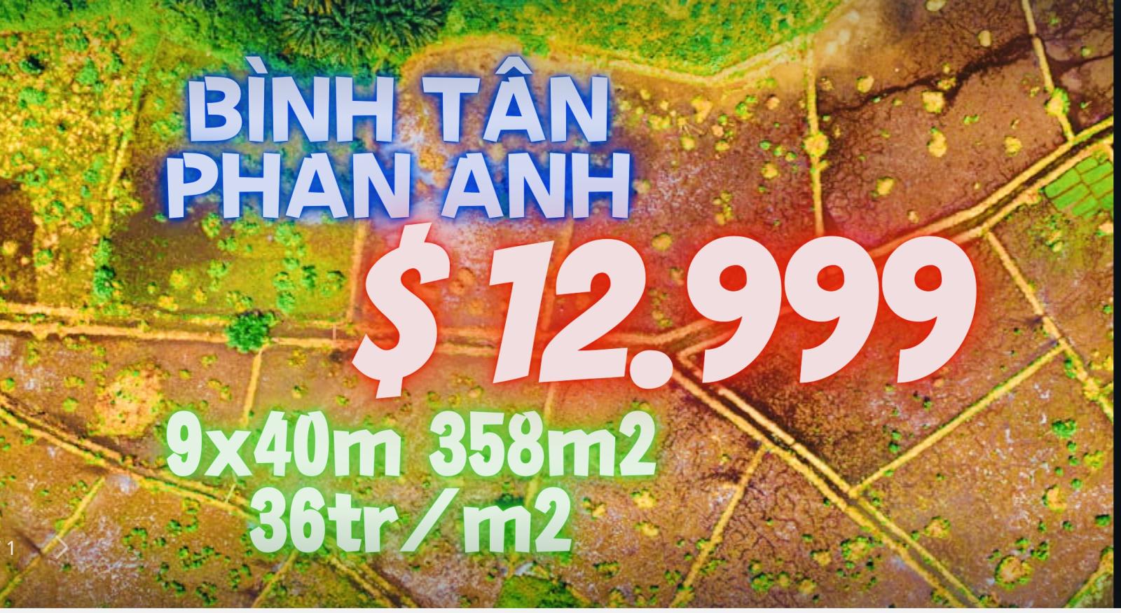 NHÀ CẤP 4,  358m2 (9*40m) HIẾM CÓ, ĐƯỜNG PHAN ANH, TRUNG TÂM BÌNH TÂN, CHỈ 13 TỶ. 