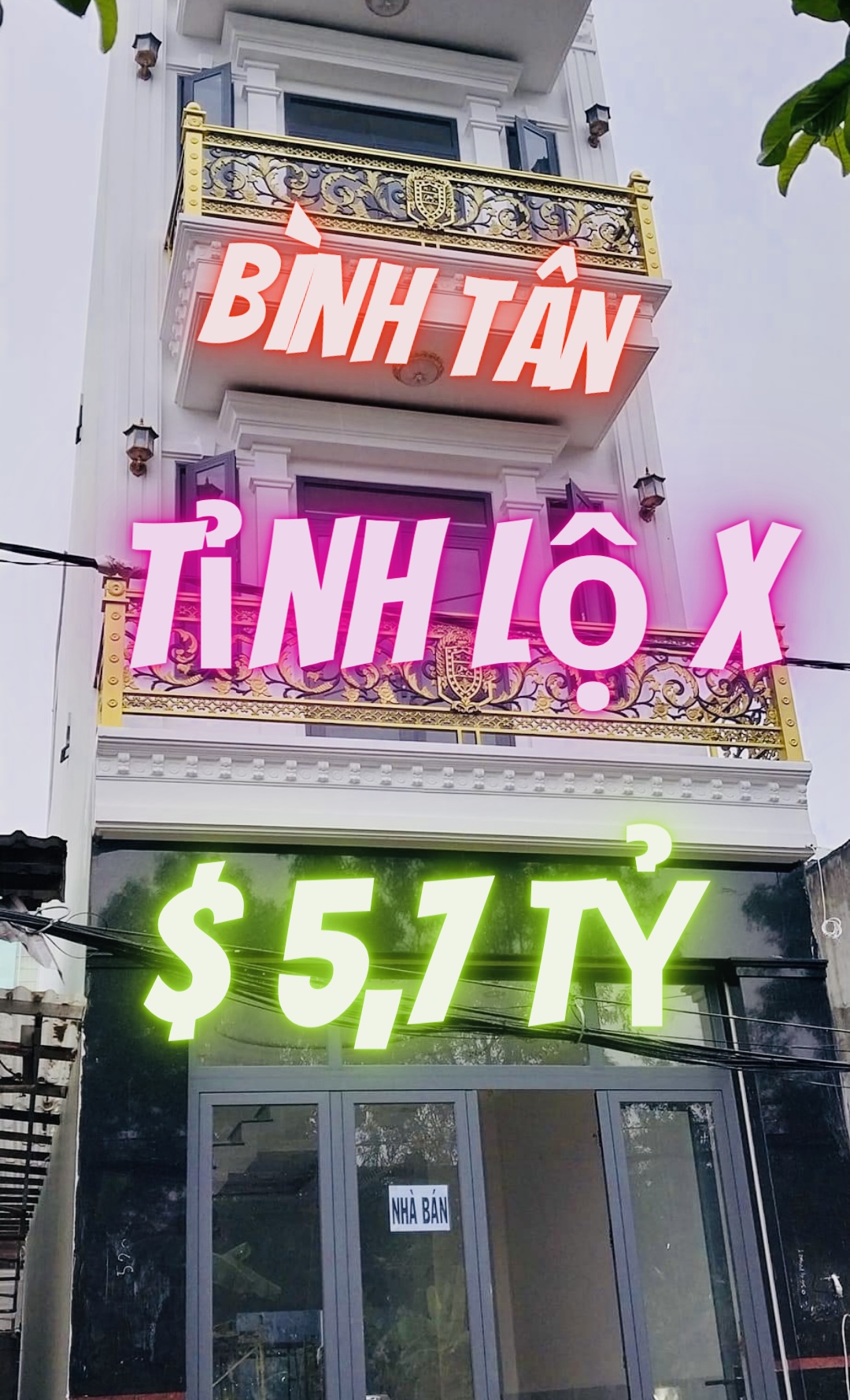 NHÀ MỚI Ở NGAY, HẺM Ô TÔ TỈNH LỘ 10, 60m2 4 PN NHỈNH 5 TỶ. 