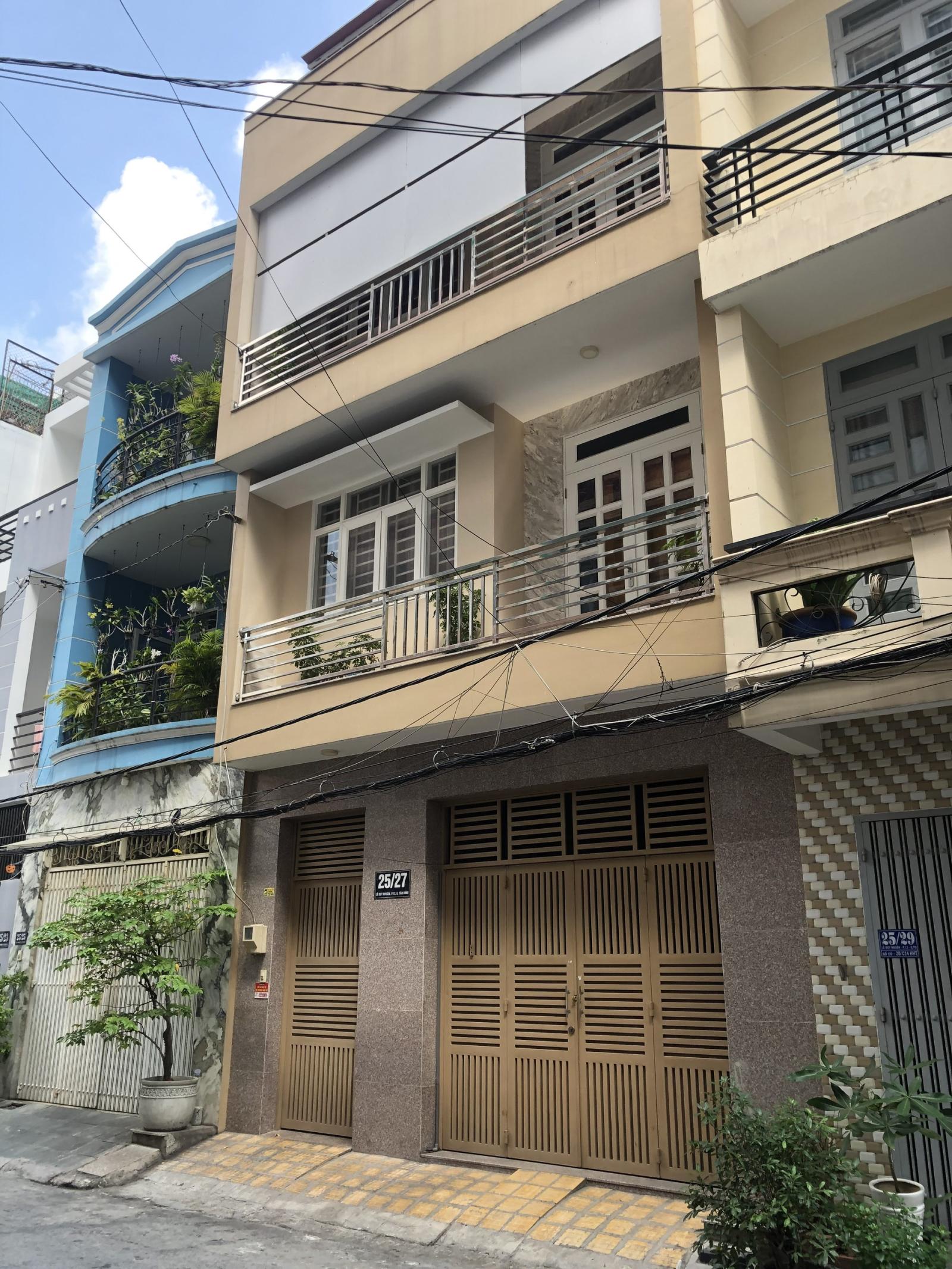 Bán nhà 4 tầng khu Bàu Cát - Nguyễn Hồng Đào, HXT Âu Cơ DT 9mx15m tặng full nội thất nhỉnh 13tỷ TL