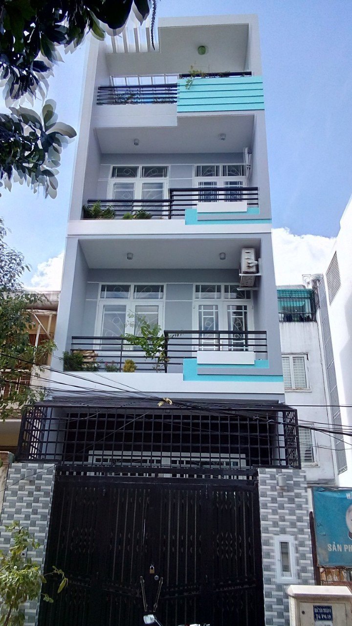 HXH ĐẶNG THÙY TRÂM P13 70m2 4 TẦNG NHÀ MỚI CỨNG