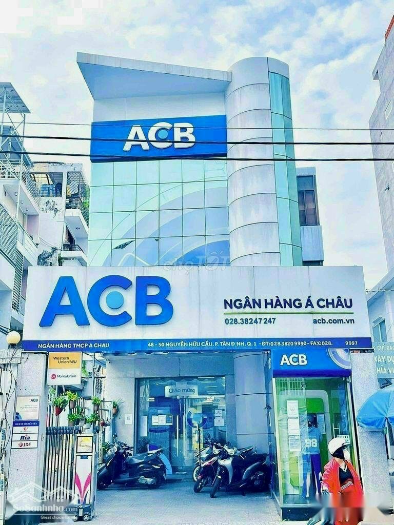 60 tỷ cam kết không có toà thứ 2. Toà BUILDING Ngân hàng Mặt Tiền Quận 1.