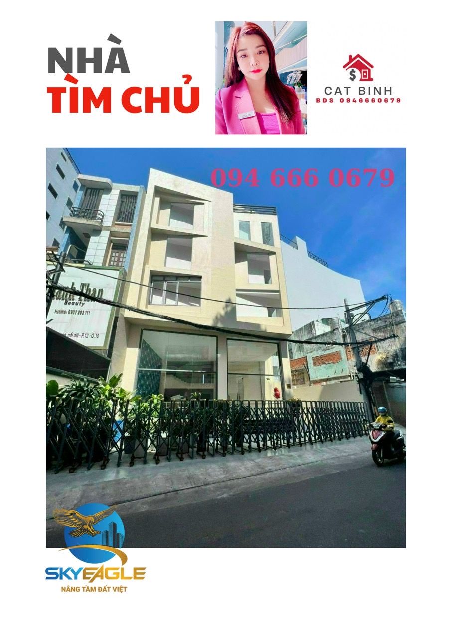 🍀MT NGANG 14m hầm 6 tầng HĐT 180tr/th🍀Mặt tiền nội bộ Trần Thiện Chánh, P12, Quận 10