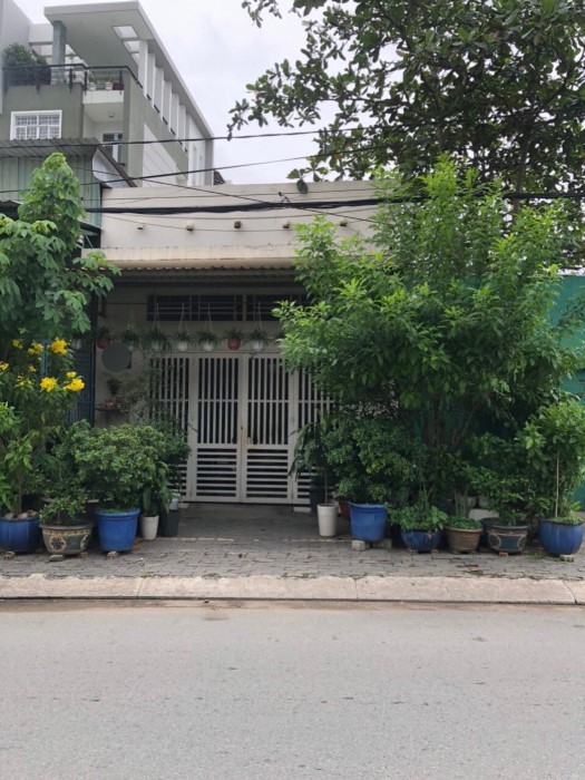 BÁN NHÀ CẤP 4 MẶT TIỀN ĐƯỜNG GÒ Ô MÔI P. PHÚ THUẬN QUẬN 7