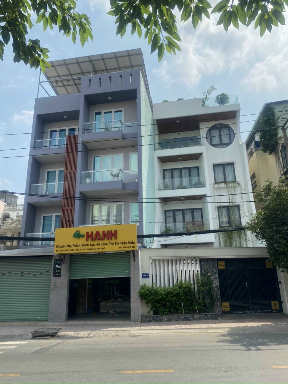  Bán CHDV phường Tân Thành Q.Tân Phú 4.5x18m nở hậu 7m lửng 4 lầu giá 18.5 tỷ