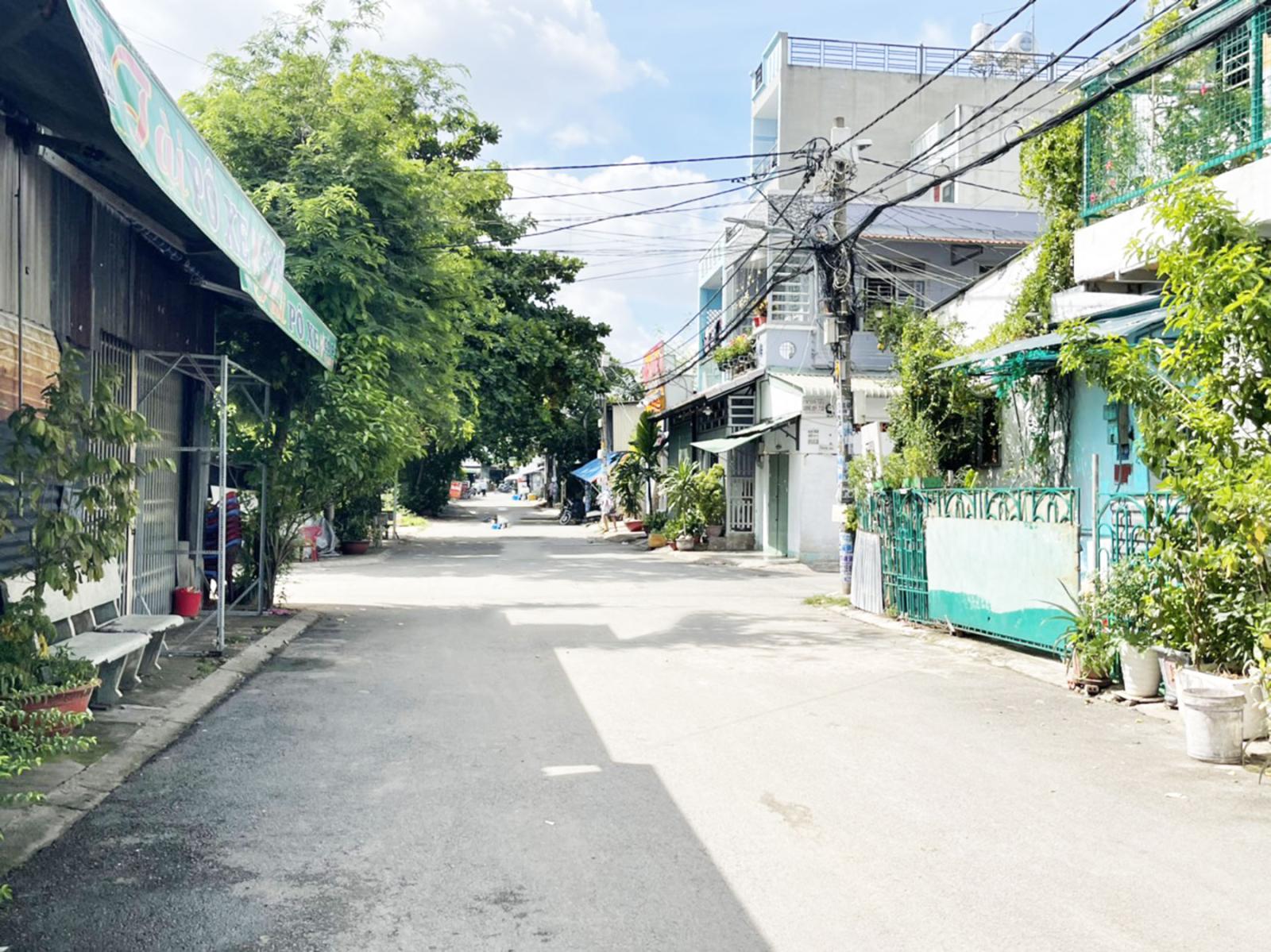 ĐƯỜNG 8M, 1/ NGUYỄN ẢNH THỦ Q12, NHÀ C4 TIỆN XÂY MỚI, DT.83M2, NỞ HẬU TÀI LỘC GẦN 6M. NHỈNH 57