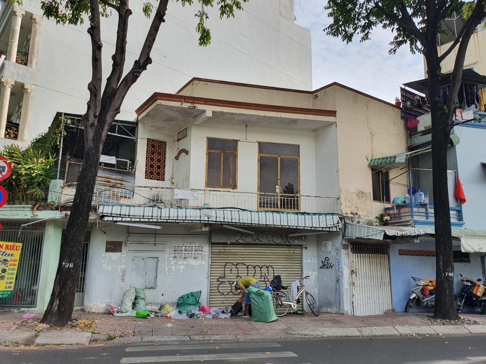 Đáo nợ ngân hàng: Bán gấp nhà mặt tiền đường Nguyễn Minh Hoàng (K300). DT: 5*20m
