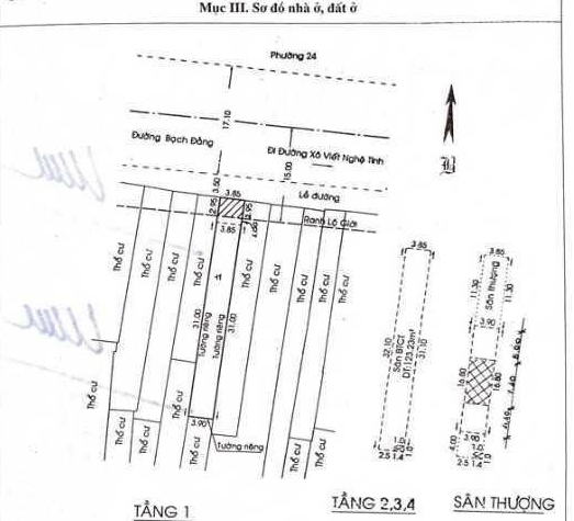 Bán gấp nhà mặt tiền Bạch Đằng, có HĐ thuê 65 tr/thg, giá 23 tỷ