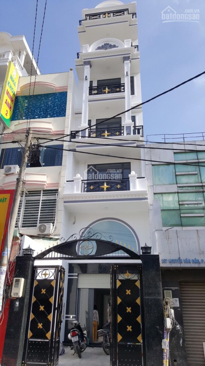 Chính chủ  Bán nhà mặt tiền  185 Nguyễn Văn Đậu, P.7, Q.Bình Thạnh, DT 4,1 x 23,5m