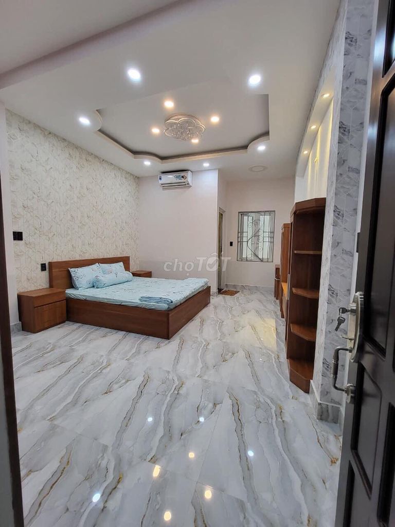 Nhà phố cao cấp đường Quang Trung 1Trệt 3 Lầu