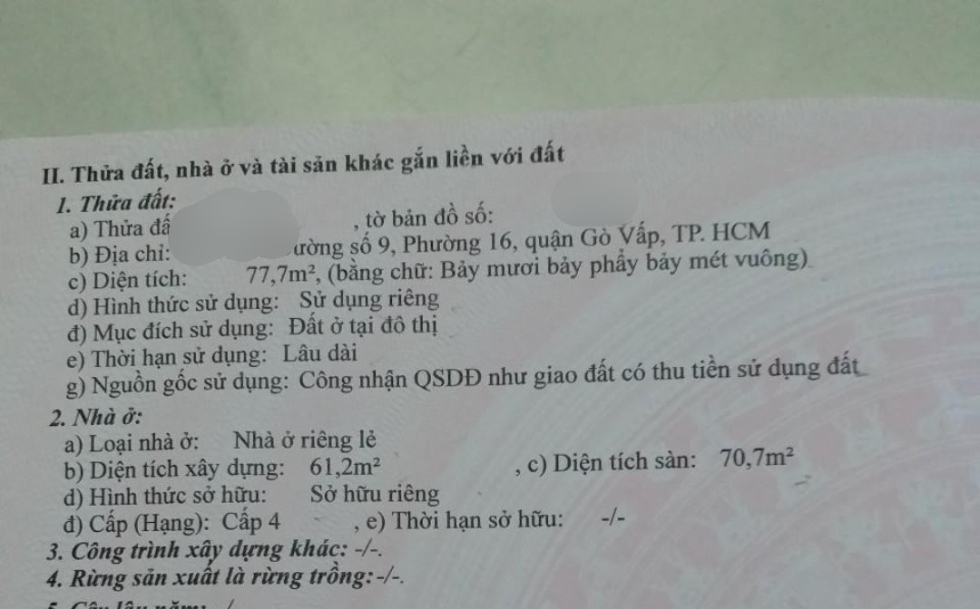 Bán nhà C4 HXH 5m thông ngay nhà VH Thiếu Nhi Q.Gò Vấp, P16. DT đất 81m2, giá chỉ 5tỷ