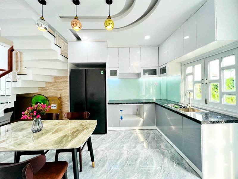 Nhà mới đẹp sẵn ở Phạm Văn Chiêu, Gò Vấp, DT 4.1*18m, 5 tấm, giá 5.6 tỷ